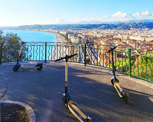 Electric Scooter in Nice