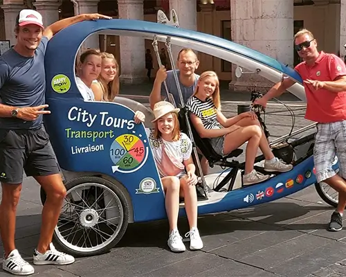 Rickshaw tours in Nice (2)
